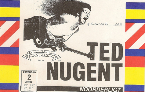 Ted Nugent -  2 apr 1988