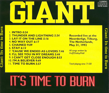 Giant - 31 mei 1992