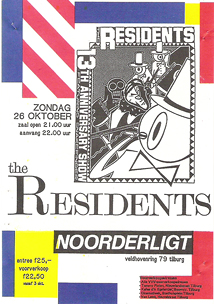 Residents - 26 okt 1986