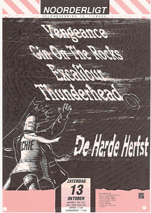 Vengeance / Gin on the Rocks / Excalibur /Thunderhead - 13 okt 1990