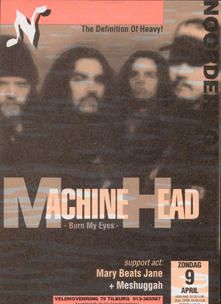 Machine Head -  9 apr 1995