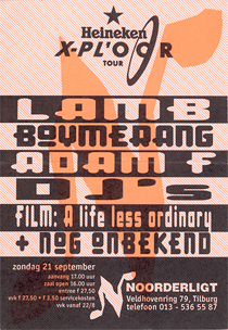 Heineken X'PL'OOR Tour - 21 sep 1997