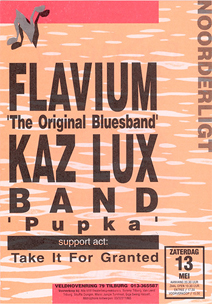 Flavium + Kaz Lux & Band - 13 mei 1995