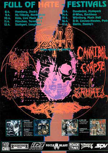 Death Metal Festival -  9 apr 1993