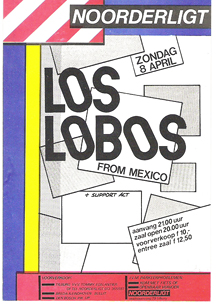 Los Lobos -  8 apr 1984