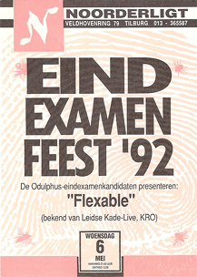 Odulphus-Eindexamenfeest -  6 mei 1992