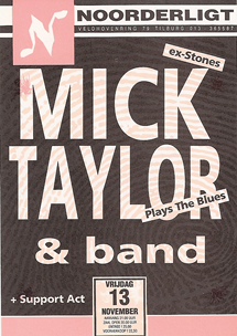 Mick Taylor - 13 nov 1992