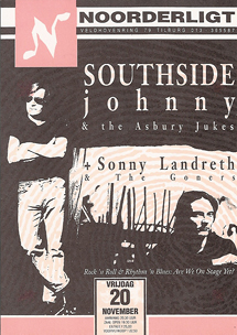 Southside Johnny & the Asbury Dukes / Sonny Landreth & the Goners - 20 nov 1992