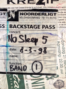 No Sleep 'Til Burg -  8 mrt 1998