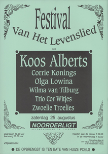 Festival van Het Levenslied - 25 aug 1990