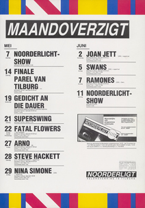 Noorderlichtshow -  7 mei 1988