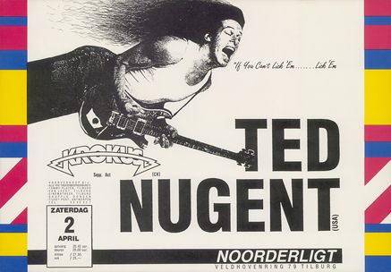 Ted Nugent -  2 apr 1988