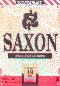 Saxon - 19 apr 1991