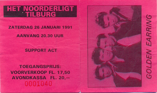 Golden Earring - 26 jan 1991