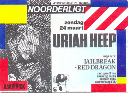 Uriah Heep - 24 mrt 1985