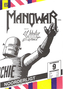 Manowar -  9 dec 1989