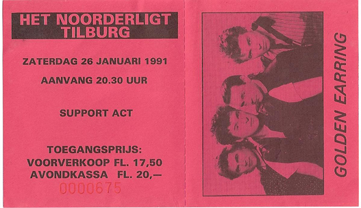 Golden Earring - 26 jan 1991