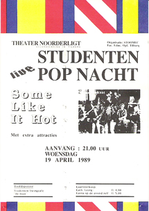 Studenten Pop Nacht - 19 apr 1989