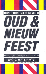 Nieuwjaarsfeest - 31 dec 1987