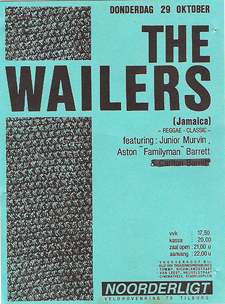 Wailers feat. Junior Murvin / Aston Barrett - 29 okt 1987