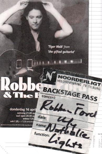 Robben Ford & the Blue Line - 16 apr 1998