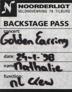 Golden Earring - 24 jan 1998