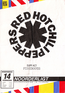 Red Hot Chili Peppers - 14 feb 1990