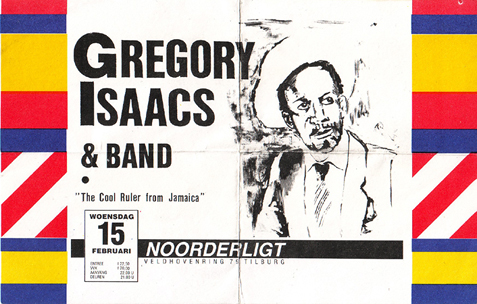 Gregory Isaacs - 15 feb 1989