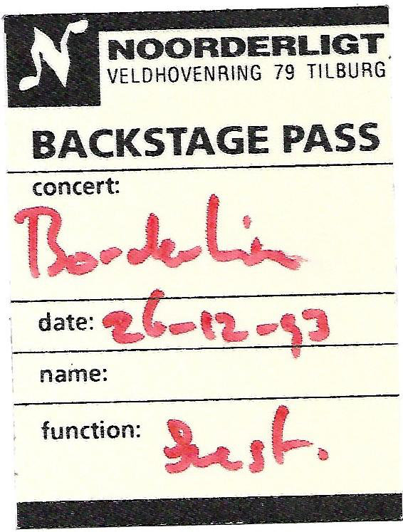 Borderline Festival - 26 dec 1993