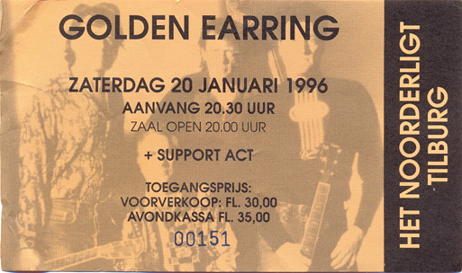 Golden Earring - 20 jan 1996