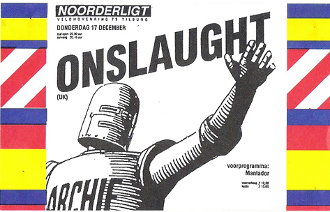 Onslaught - 17 dec 1987