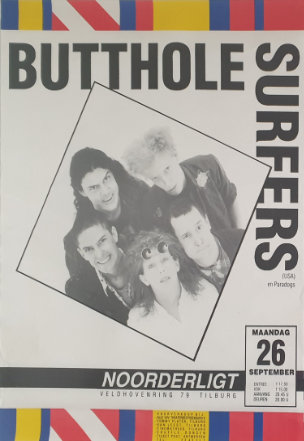 Butthole Surfers - 25 sep 1988